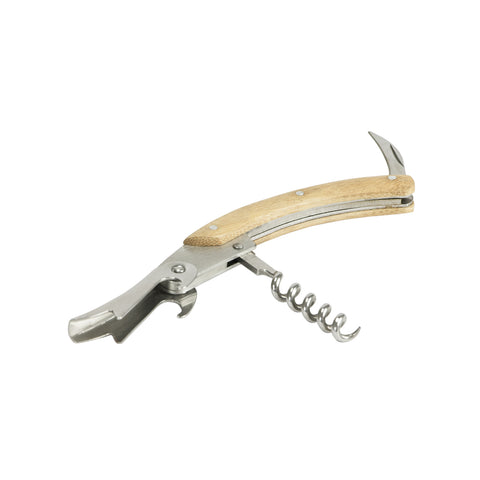Stalen kurkentrekker 3-in-1