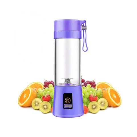 Draagbare blender met USB, paars