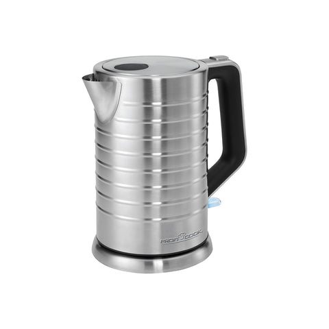 Waterkoker voor thee en kruidenthee van roestvrij staal, 1,7 l, 2200 W