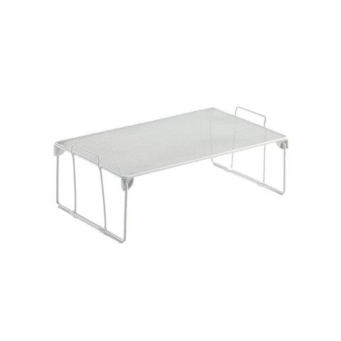 immagine-1-rayen-scaffale-portaoggetti-impilabile-a-2-ripiani-in-acciaio-41x255x15cm-ean-8412955020927