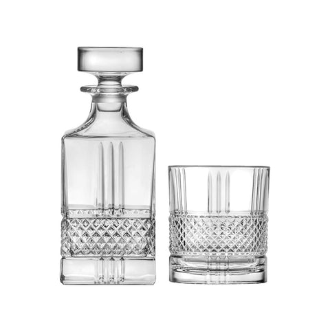 Set van 7 glazen whiskyaccessoires