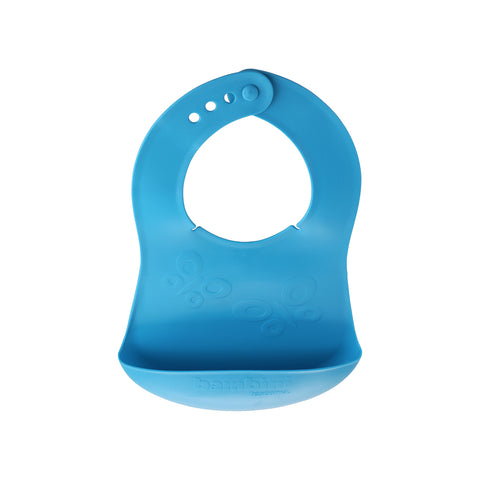Blauwe slab voor kinderen met zak