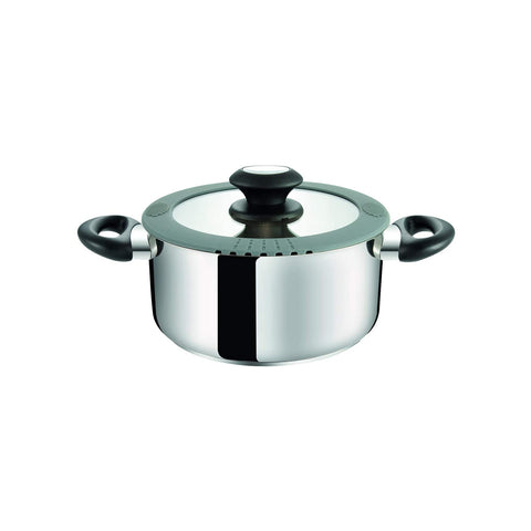 Steelpan met deksel, Ø 20 cm, 3 l