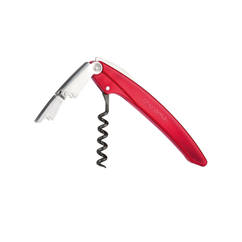 Kurkentrekker met dubbele hefboom, rood