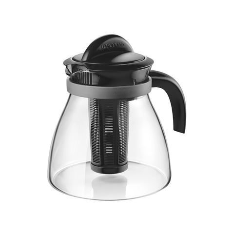 Theepot met infuser, antraciet, 1,5 l