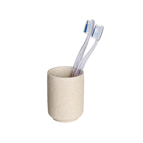 Tandenborstelbeker van polyresine