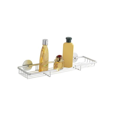 Doucheplank van roestvrij staal 32,5x10,2x16 cm