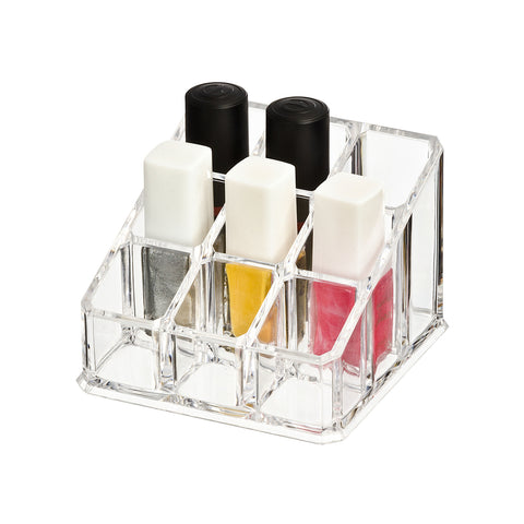 Acryl organizer voor lippenstiften met 9 vakken