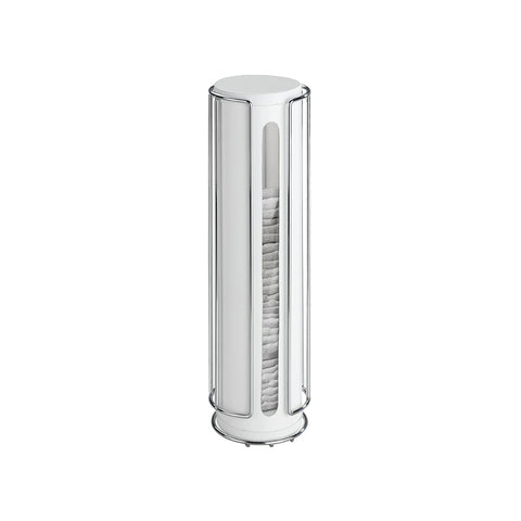 Houder voor koffiepads en -capsules van metaal 30x8,3 cm