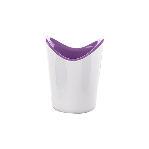 Beige tandenborstelhouder 7,5 x 11,5 x 7,5 cm