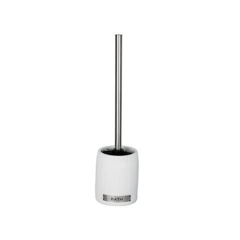 Witte keramische toiletborstelhouder Bath