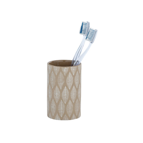 Beige keramieken tandenborstelhouder Tupian