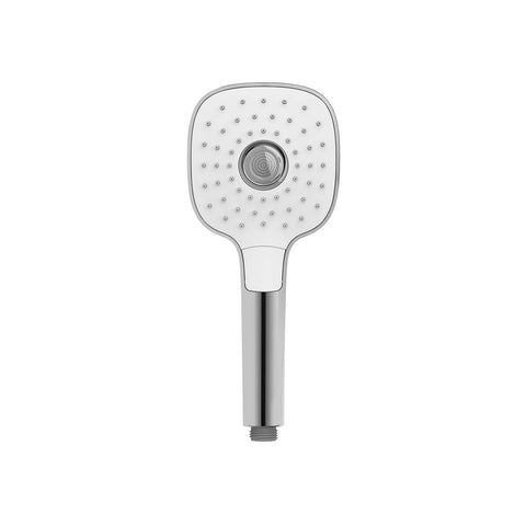Powerboost douchekop chroom/wit Ø 12 cm