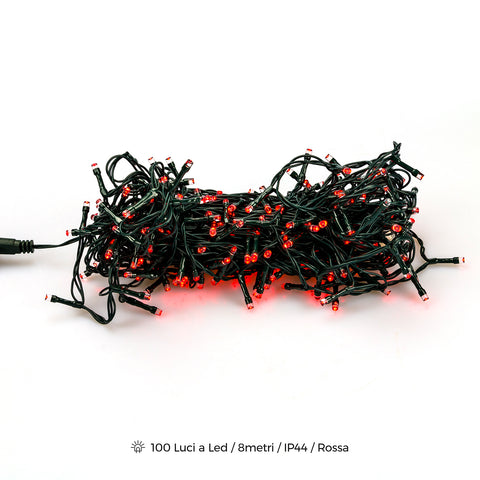 Lichtketting met 100 leds, IP44