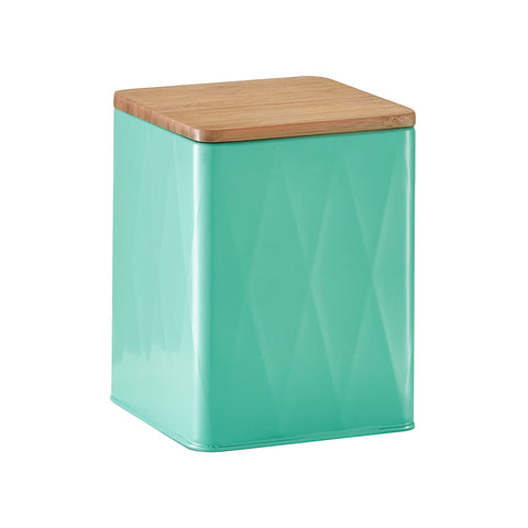 Diamanteffect en bamboe opbergbak 1500 ml