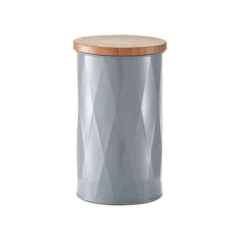 Opbergbox met diamantstructuur en bamboe 1600ml