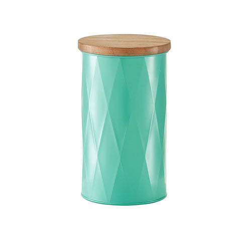 Opbergbox met diamantstructuur en bamboe 1600ml