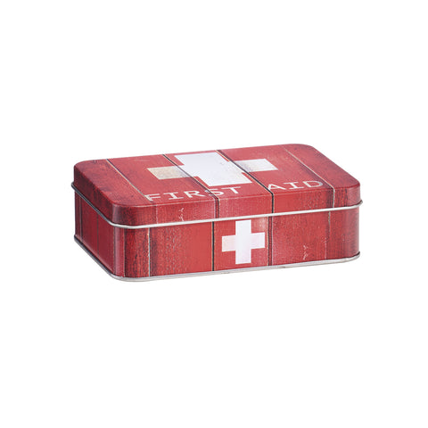 Metalen medicijnorganizer 14x10,1x4,2 cm