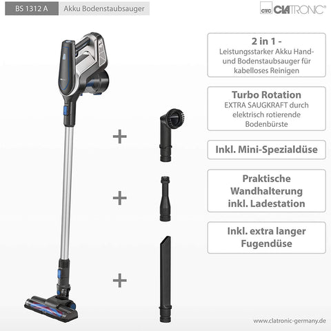 immagine-2-clatronic-aspirapolvere-2-in-1-con-batteria-agli-ioni-ean-4006160639100
