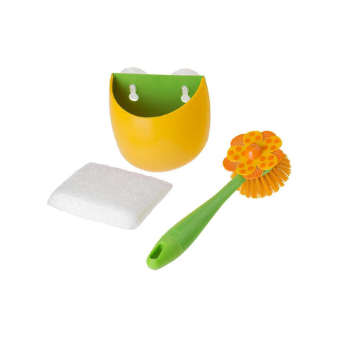 immagine-2-vigar-set-dosatore-e-spazzola-da-cucina-arancione-ean-8411782812682