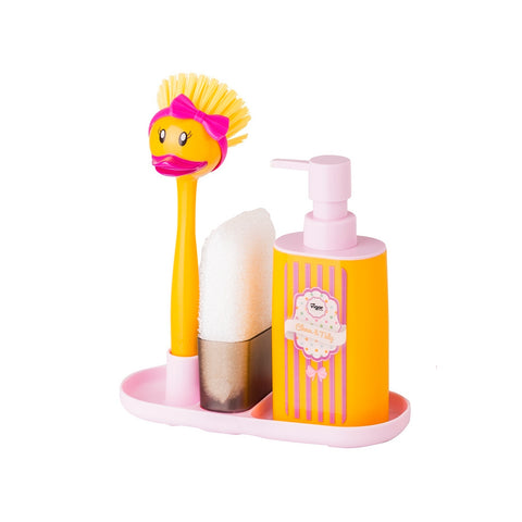immagine-2-vigar-set-dosatore-e-spazzola-da-cucina-duck-ean-8411782805042