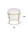 immagine-3-atmosphera-createur-dinterieur-pouf-in-velluto-con-struttura-in-oro-bianco-ean-3560231642679