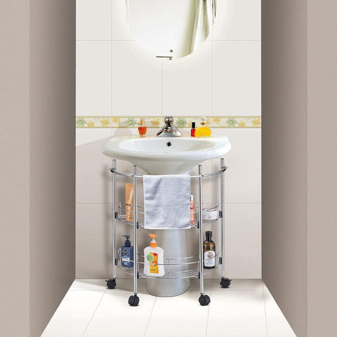 immagine-4-feridras-sottolavabo-a-2-ripiani-con-rotelle-in-acciaio-cromato-55x67x34cm-ean-8033237816993