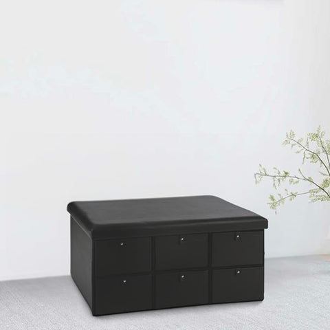 immagine-5-atmosphera-createur-dinterieur-doppio-pouf-contenitore-con-6-cassetti-nero-ean-3560238337059