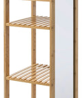 immagine-5-five-simply-smart-scaffale-a-colonna-in-bambu-con-5-ripiani-e-specchio-ean-3560237554785