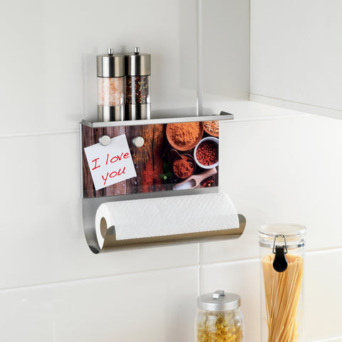 immagine-6-wenko-portarotolo-da-cucina-magnetico-in-vetro-ean-4008838581629