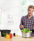 immagine-7-leifheit-centrifuga-per-insalata-in-acciaio-inox-ean-4006501232410