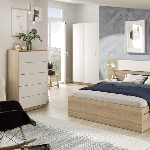 immagine-8-habitdesign-mobile-a-5-cassetti-roverebianco-60x40x110cm-ean-8423490266244