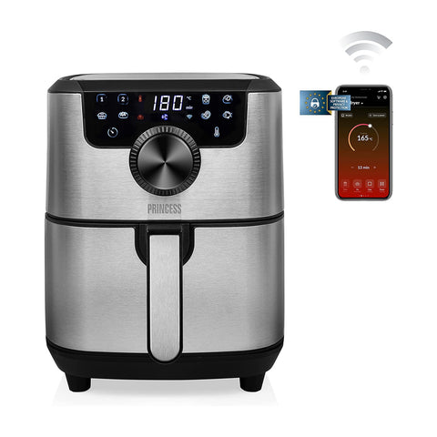 Airfryer van roestvrij staal, 4,5 l, 1500 W